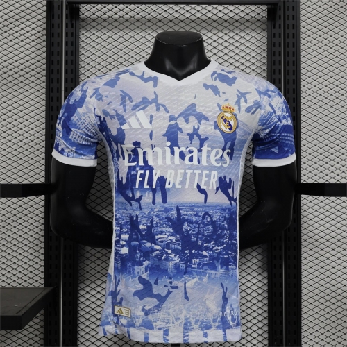 2025/2026 Player Version Real Madrid Special Edition Light Purple Football Shirt