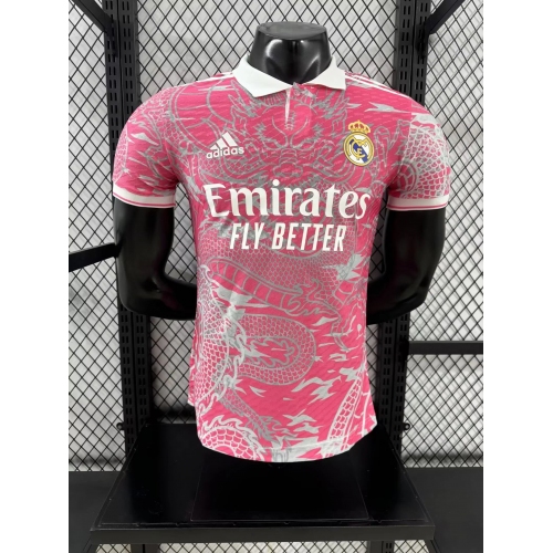2025/2026 Player Version Real Madrid Special Edition Pink Football Shirt1:1