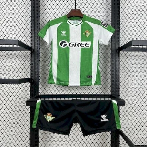 2025/2026 Real Betis Home Football Shirt Kids Size