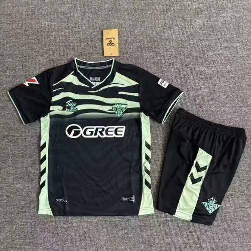 2025/2026 Real Betis Third Away Football Shirt Kids Size