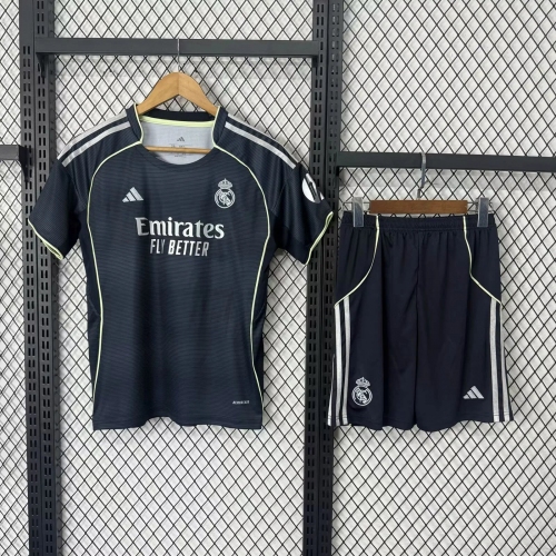 2025/2026 Real Madrid Away Football Shirt1:1 Kids Size