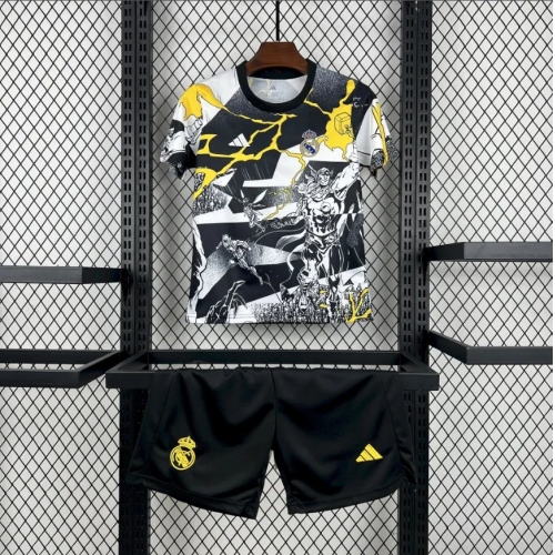 2025/2026 Real Madrid Collaboration With Marvel Football Shirt Kids Size
