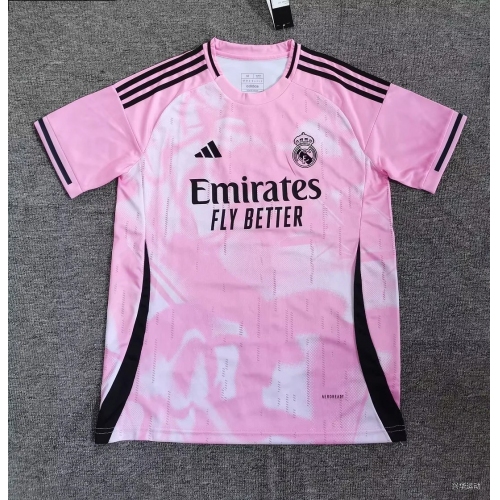2025/2026 Real Madrid Special Edition Pink Football Shirt