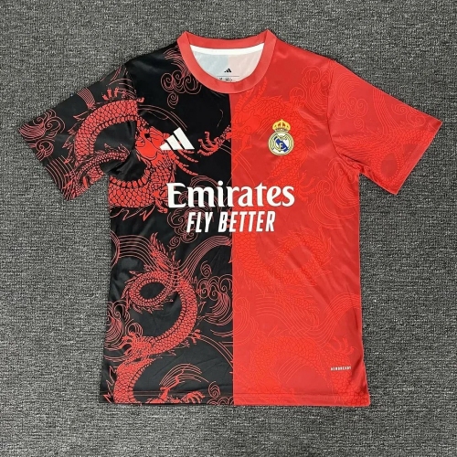 2025/2026 Real Madrid Special Edition Red Black Football Shirt