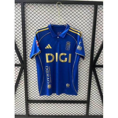 2025/2026 Real Oviedo Home Football Shirt