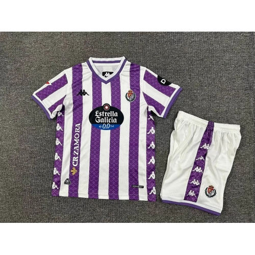 2025/2026 Real Valladolid Home Football Shirt Kids Size