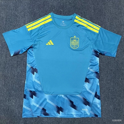 2026 Argentina Goalkeeper Blue Soccer Jersey