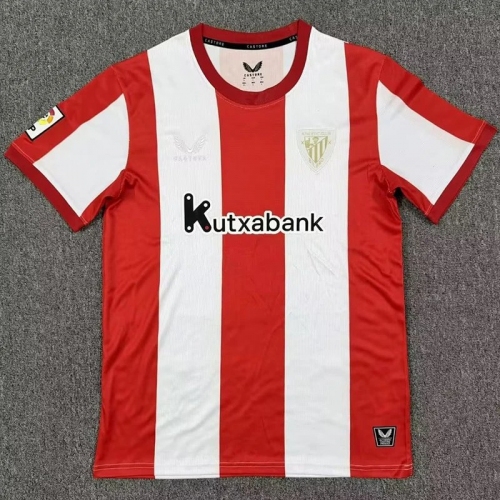 2026 Bilbao Retro Edition Fans Soccer Jersey(带章)