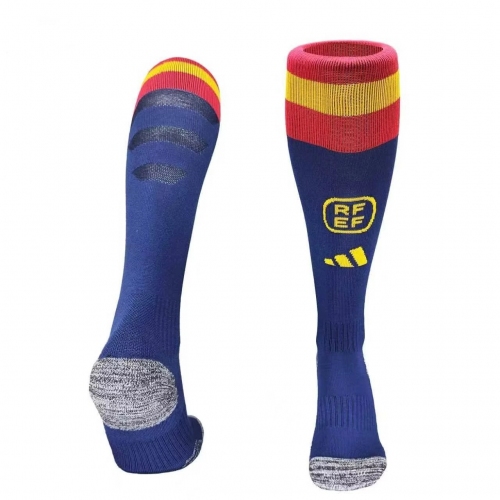 2026 Spain Home Football Socks