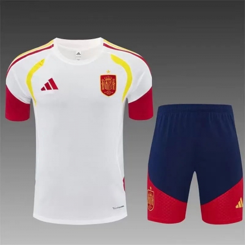 2026 Spain National TeamTraining Suit Special Edition White Football Shirt