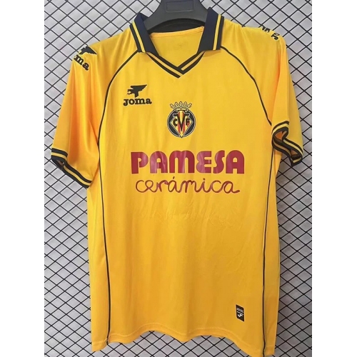 2026 Villarreal Yellow Retro Edition Soccer Jersey