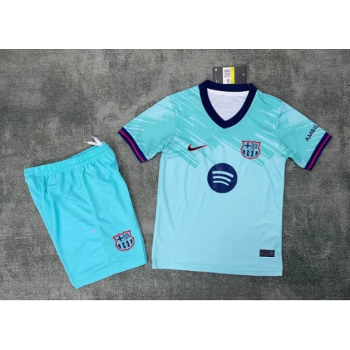 2026/2027 Barcelona Third Away Football Shirt Kids Size