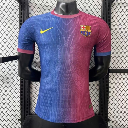 2026/2027 Player Version Barcelona Special Edition Blue Red Football Shirt
