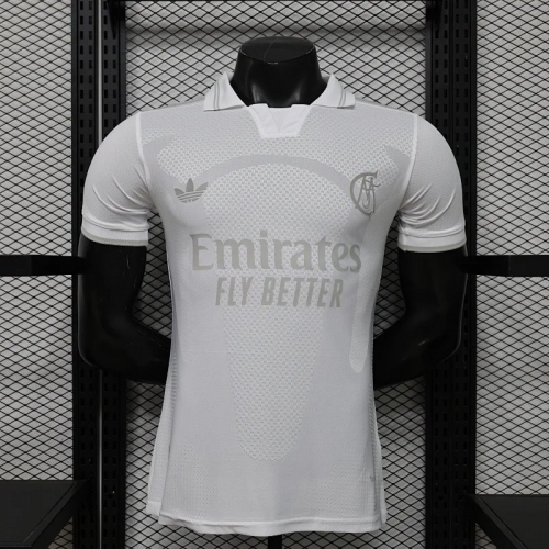 2026/2027 Player Version Real Madrid 125th Anniversary Edition White Football Shirt1:1