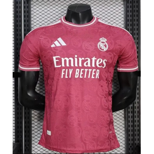 2026/2027 Player Version Real Madrid Special Edition Red Football Shirt1:1