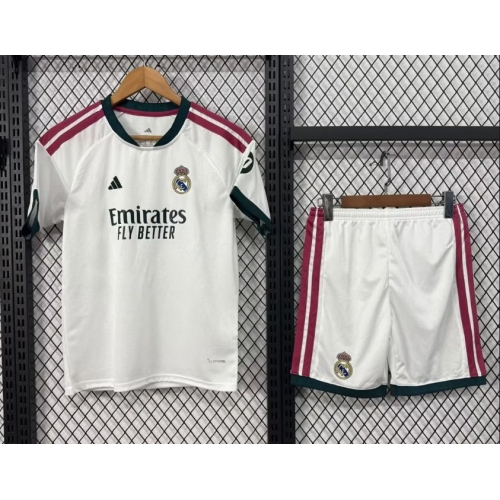 2026/2027 Real Madrid Home Football Shirt1:1 Kids Size