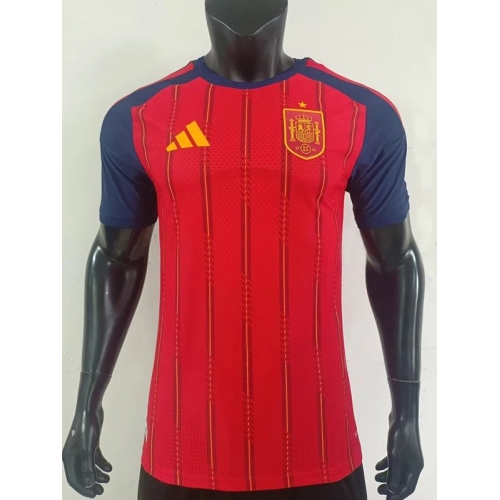 26/27 Spain Home Player Version Soccer Jersey