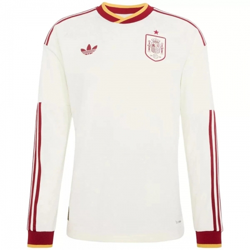 Argentina Spain Away Long Sleeve Jersey World Cup 2026