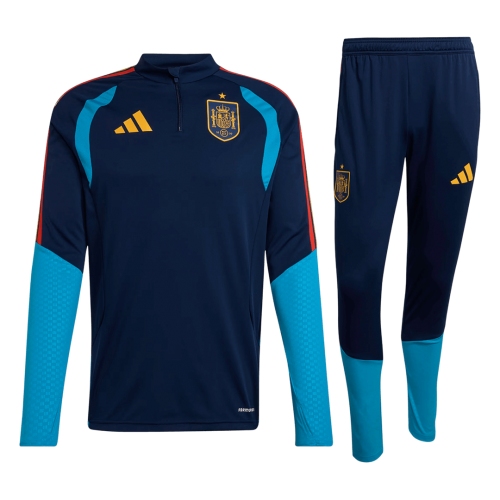 Spain 1/4 Zip Tracksuit 2026 Navy