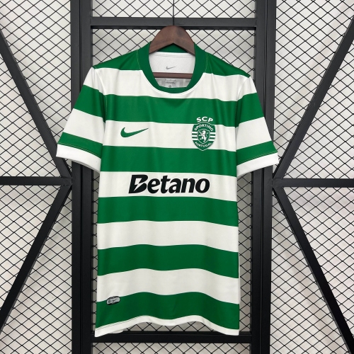 2025/2026 Sporting Lisbon Home Football Shirt