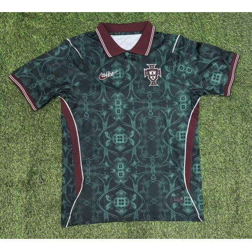 2026 Portugal Joint Edition Green Football Shirt
