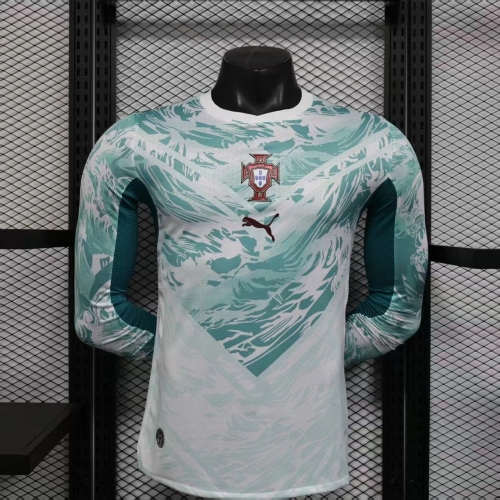 Argentina Portugal Away Long Sleeves Jersey Player Version World Cup 2026