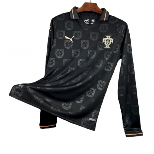 Argentina Portugal 'Black Panther' Special Edition Long Sleeve Jersey 2026