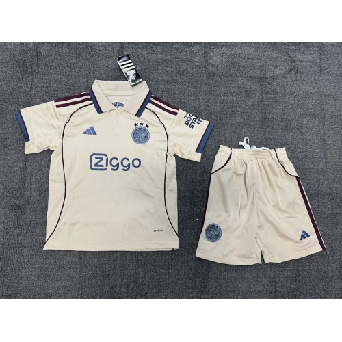 2025/2026 Ajax Third Away Football Shirt Kids Size