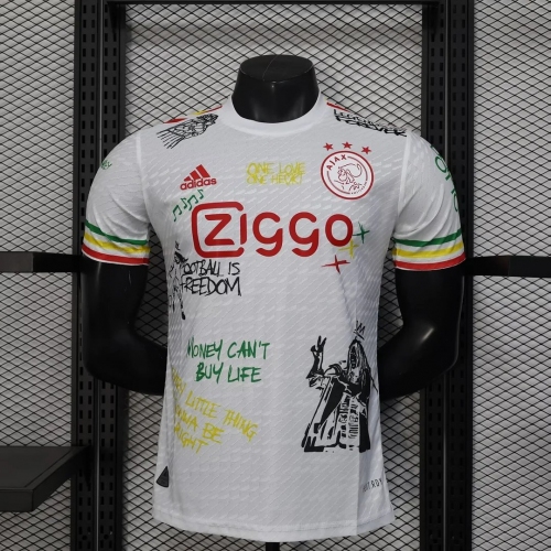 2025/2026 Player Version Ajax Special Edition White Football Shirt