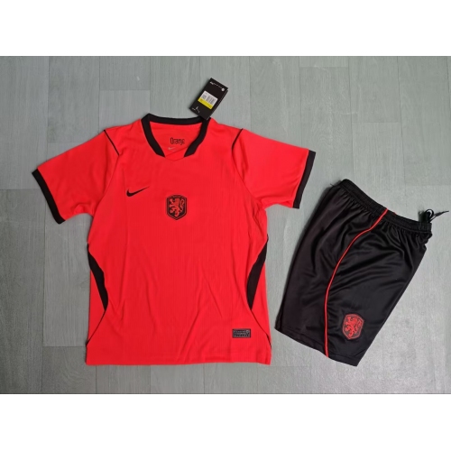 2026 Netherlands National Team Home Football Shirt Kids Size