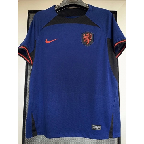 22/23 Netherlands Away World Cup Fans Soccer Jersey