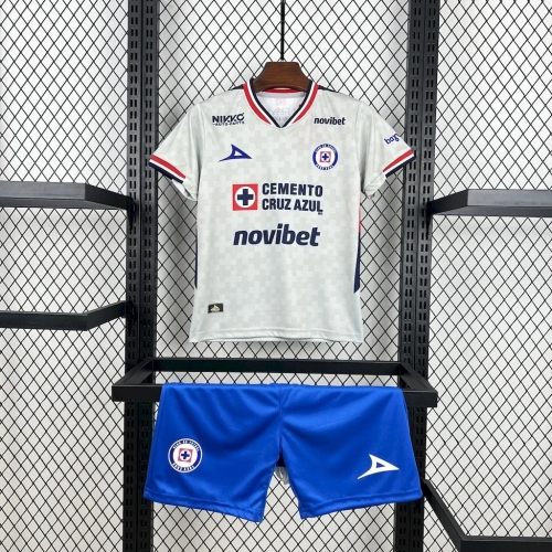 2025/2026 Blue Cross Away Football Shirt Kids Size
