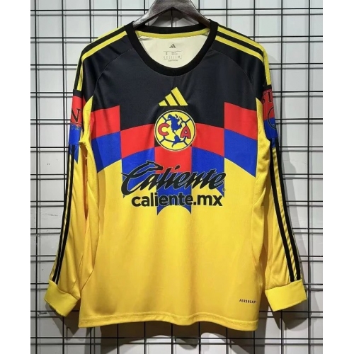 2025/2026 Long Sleeve Americas Home Football Shirt