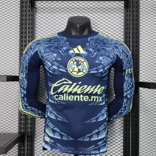 2025/2026 Long Sleeve Player Version Americas Away Football Shirt