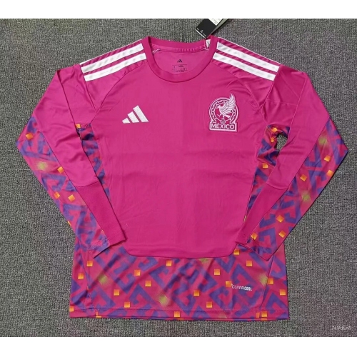 2026 Long Sleeve Mexico National Team Goalkeeper Football Shirt