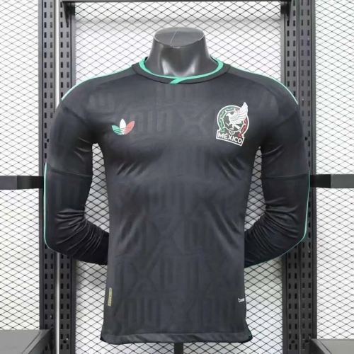 2026 Long Sleeve Player Version Mexico National Team Third Away Football Shirt
