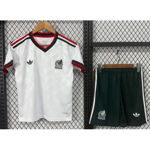 2026 Mexico National Team Away Football Shirt Kids Size