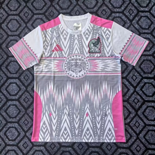 2026 Mexico National Team Special Edition Grey Football Shirt