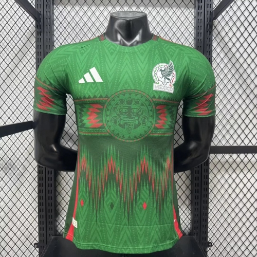 2026 Player Version Mexico National Team Special Edition Dark Green Football Shirt