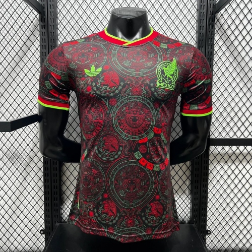 2026 Player Version Mexico National Team Special Edition Red Football Shirt