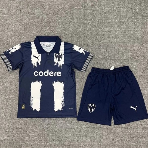 25/26 Monterrey Club World Cup Home Kids Soccer Jersey