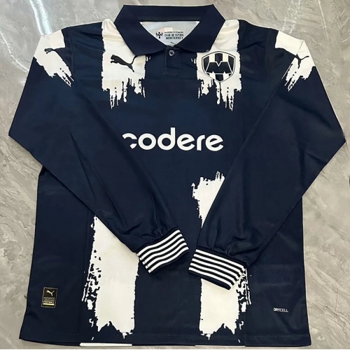 25/26 Monterrey Club World Cup Home Long Sleeve Soccer Jersey