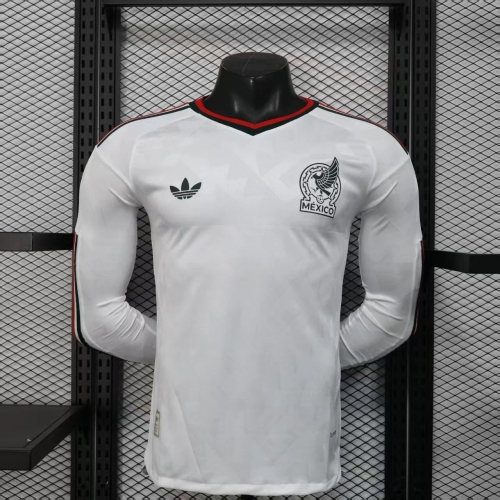 Mexico Away Long Sleeves Jersey Player Version World Cup 2026