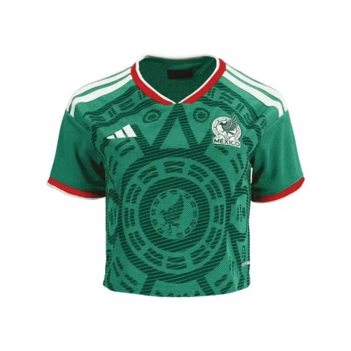 Mexico Crop Top Home Jersey World Cup 2026