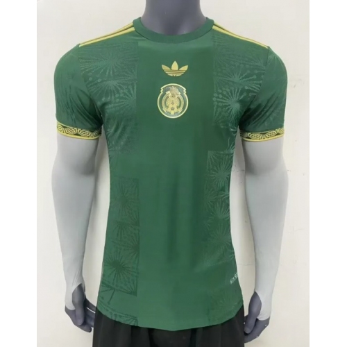 Mexico Gold Man Player Jersey 25/26 Green