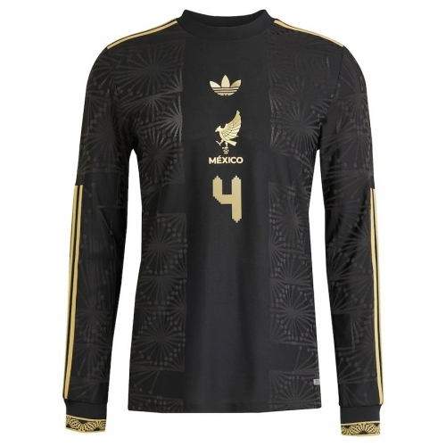 Mexico Shirt Soccer Third Jersey Long Sleeve Player Version 2025