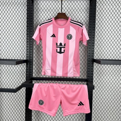 2025/2026 Inter Miami Home Soccer Jersey Kids Size