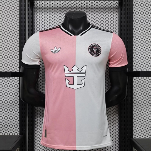2026/2027 Player Version Inter Miami Special Edition Pinkish White Soccer Jersey
