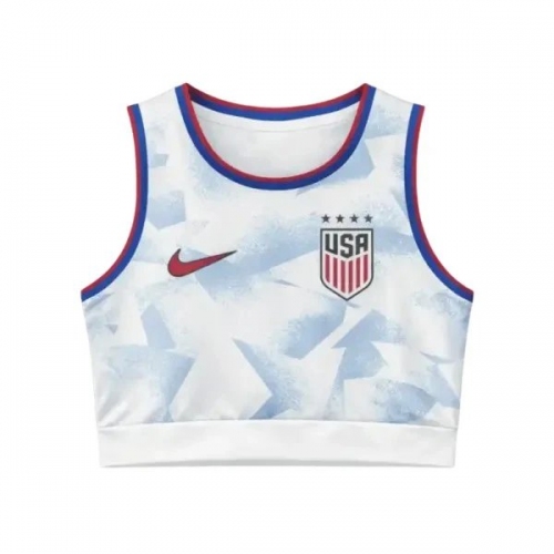 Argentina USA Crop Top Home Jersey World Cup 2026