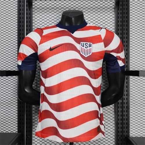 USA 2026 Player Version United States National Team Home Football Shirt